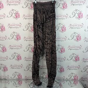 Pants harem hippie Thailand paisley floral Bohemian Patterned Women's Pants